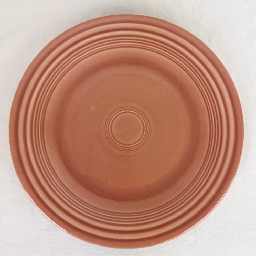 Fiesta Vintage Pink Rose Dinner Plate